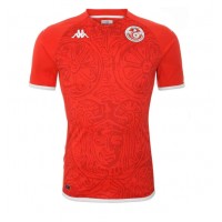 Koszulka piłkarska Tunezja Strój Domowy MŚ 2022 tanio Krótki Rękaw